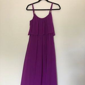 White House Black Market Purple Dress